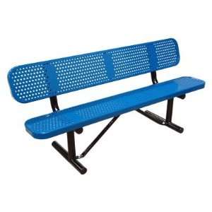  Leisure Craft Standard Perforated Commercial Grade Bench 
