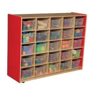 Twenty Five Tray Storage Unit Tray Type: Assorted Tray, Color: Natural 