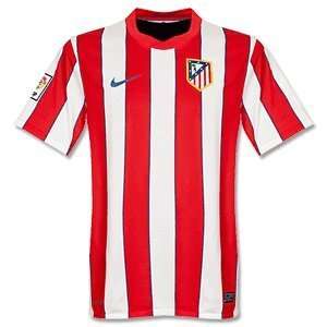  Atletico Madrid Home Football Shirt 2011 12 Sports 