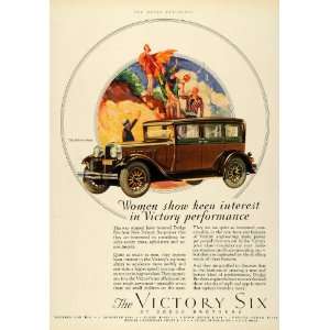  1928 Ad Victory Six Deluxe Sedan Automobile Vintage Dodge Chrysler 