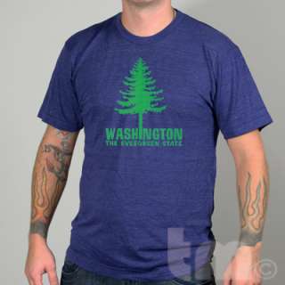Vintage Washington State American Apparel TR401 T Shirt  