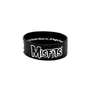  Misfits Logos Rubber Bracelet: Jewelry