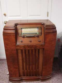Antique Console Radio
