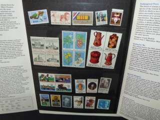  1979 US POSTAL SERVICE MINT SET OF COMMEMORATIVE STAMPS COLLECTION,MNH