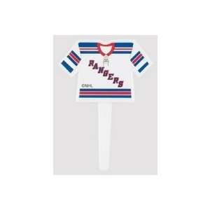    New York Rangers Hockey Jersey Cupcake Picks   12ct