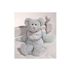   Boyds Blublue Plush Blue Bear Rattle Toy #610403 Retired: Toys & Games