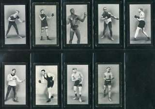   TOBACCO CARDS Cohen Weenen & Co FAMOUS BOXERS Green Back 1912  