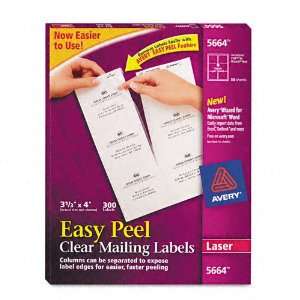  Avery Products   Avery   Easy Peel Laser Mailing Labels, 3 