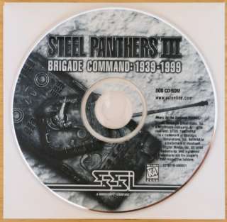 STEEL PANTHERS 3 III PC GAME +1Clk XP Vista 7 Install  