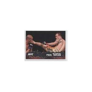  2009 Topps UFC #4   Paul Taylor: Sports Collectibles