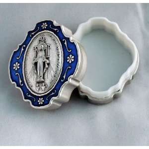  Miraculous Medal Rosary Box   1 x 1.5 x 1 Everything 
