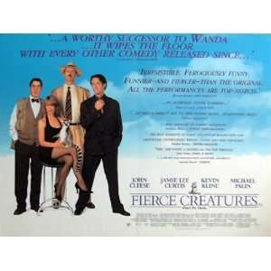   Creatures   Movie Poster   12 x 16   Jamie Lee Curtis 