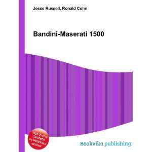  Bandini Maserati 1500 Ronald Cohn Jesse Russell Books