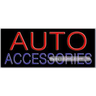 Auto Accessories Neon Sign Grocery & Gourmet Food