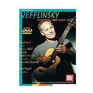    Jeff Linsky Fingerstyle Jazz Guitar Solos Book/DVD Set Electronics