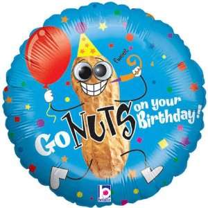 Go Nuts on Your Birthday Google Eyes 21 Mylar Balloon 