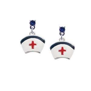  Nurse Hat   Silver Plated Charm [Jewelry] Jewelry
