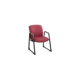  Uber Big and Tall Guest Chair in Burgundy by Safco Office 