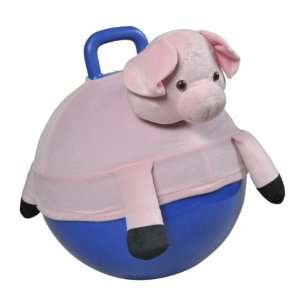  Hopper Ball with Pig Plush Cover Toys & Games