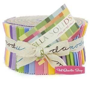   Colors Bella Solids Jelly Roll   9900JR 23 Arts, Crafts & Sewing