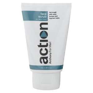    Anthony Action Face Scrub All Skin Type 6 oz  No Box Beauty