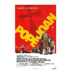 Pope Joan Original Movie Poster, 27 x 41 (1972)