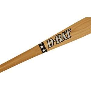 Bat Pro Stock D Lite 161 Half Dip Baseball Bats NATURAL 32  