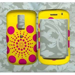  Polka dot snap on phone case cover blackberry bold 9000 