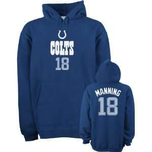  Peyton Manning Reebok Name and Number Hooded Indianapolis 