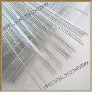  100pcs 4 Metallic Clear Twist Ties: Office Products