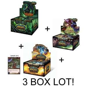   LOT WOW World Warcraft Booster Boxes! DARK PORTAL + AZEROTH + ILLIDAN