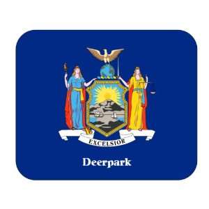   : US State Flag   Deer Park, New York (NY) Mouse Pad: Everything Else
