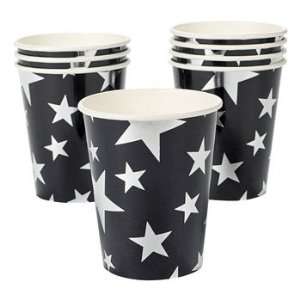   Foil Star Paper Cups   Tableware & Party Cups: Health & Personal Care