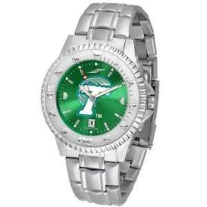 Tulane Green Wave Competitor Steel Anochrome Mens NCAA Watch  