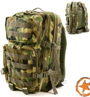 ARMY ASSAULT PACK, TACTICAL RUCKSACK, US ARMY MILITARY STYLE MOLLE 