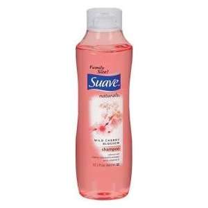  Suave Naturals Shampoo, Wild Cherry Blossom, Family Size 