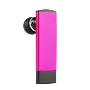  Bluetrek Metal Mono Bluetooth Headset (Pink) Cell Phones 