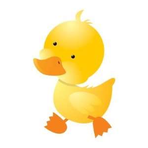  Yellow Duck Duckie Bird Cartoon Art Stickers Arts, Crafts 