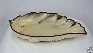 Frankoma Pottery Medium Leaf Bowl #226, Desert Gold  