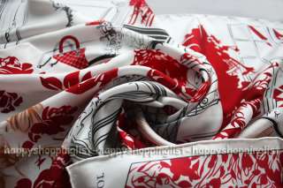 2012 Elegant Handmade Brand 100% Twill Silk Scarf TWD 57  