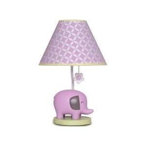  Carters Elephant Patches Lamp Base & Shade: Baby