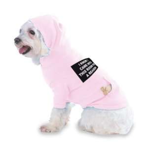  REASON Hooded (Hoody) T Shirt with pocket for your Dog or Cat Medium