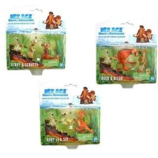 ICE AGE 3: Dawn of the Dinosaurs   Figure SET of 6 Characters / Buck 