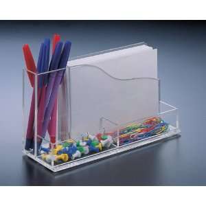  with 4 x 6 Memo Pad Holder W/ Paper(Acrylic): Office Products