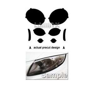  Fiat 500 (2011, 2012) Headlight Vinyl Film Covers by LAMIN 