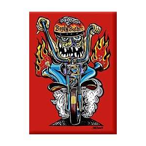  Artist Von Franco Brain Bucker Monster Biker Motorcycle 
