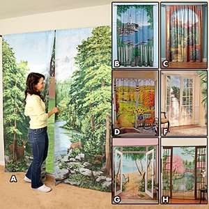  Heartland Trompe loeil Window Art: Home & Kitchen