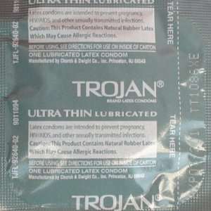  Trojan Sensitivity Ultra Thin Condom Of The Month Club 