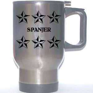   Gift   SPANJER Stainless Steel Mug (black design) 