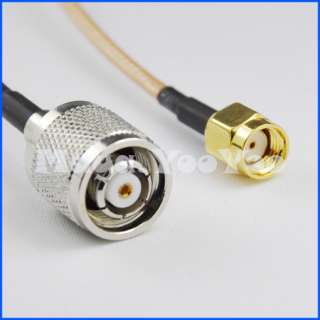 RP TNC male to RP SMA male Coaxial Pigtail Cable RG316  
